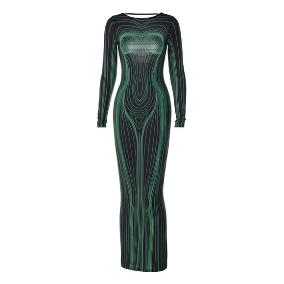 The Kript Body Illusion Maxi Dress - Picture 3 of 5